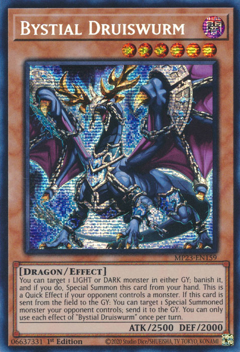 Bystial Druiswurm [MP23-EN159] Prismatic Secret Rare | Pegasus Games WI