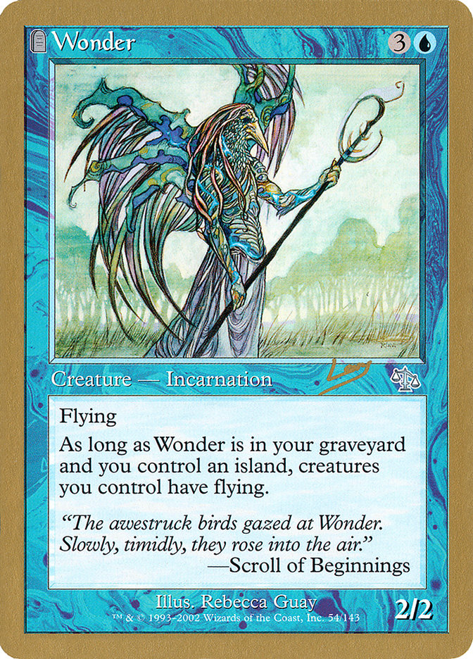Wonder (Raphael Levy) [World Championship Decks 2002] | Pegasus Games WI