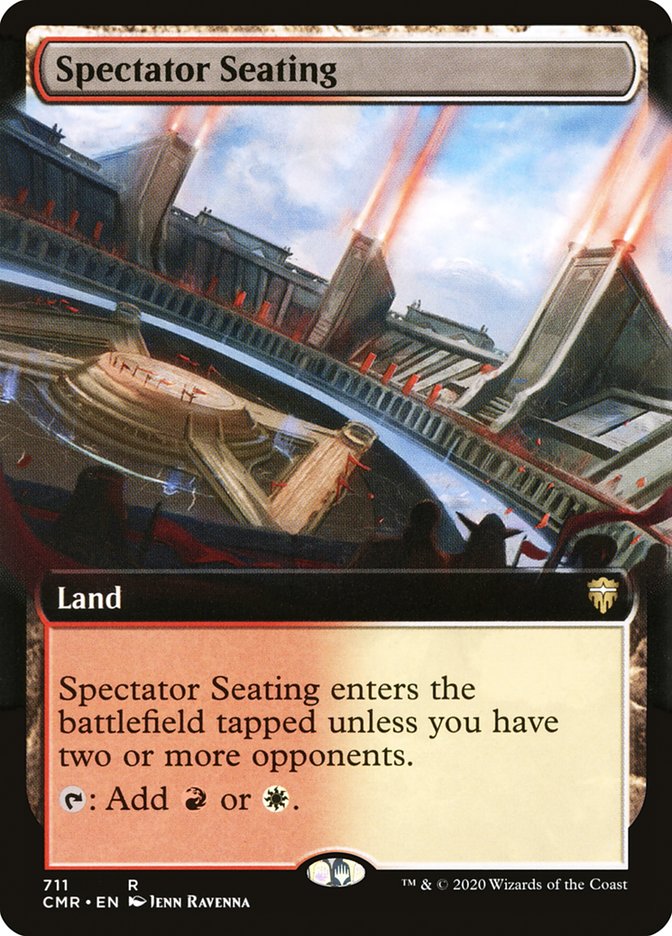 Spectator Seating (Extended Art) [Commander Legends] | Pegasus Games WI