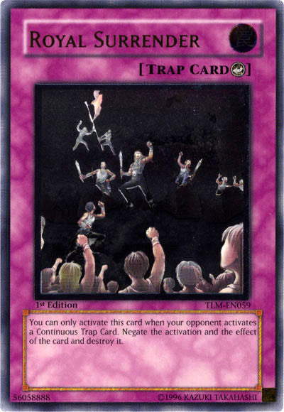 Royal Surrender [TLM-EN059] Ultimate Rare | Pegasus Games WI