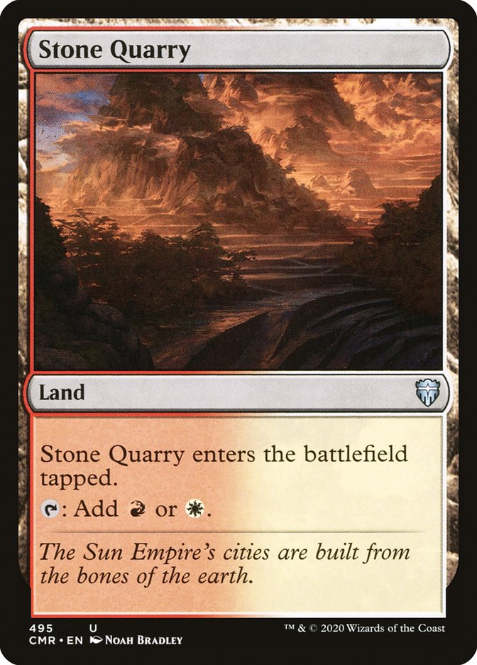 Stone Quarry [Commander Legends] | Pegasus Games WI