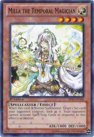 Milla the Temporal Magician [BP01-EN168] Starfoil Rare | Pegasus Games WI