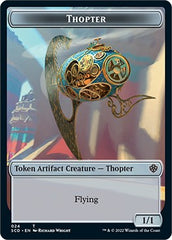 Cat Bird // Thopter Double-Sided Token [Starter Commander Decks] | Pegasus Games WI