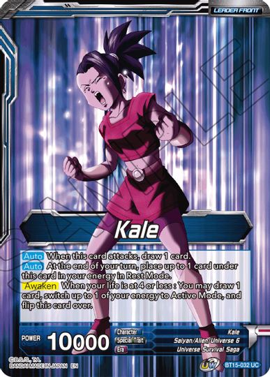 Kale // Kale, Demon of Universe 6 (BT15-032) [Saiyan Showdown Prerelease Promos] | Pegasus Games WI