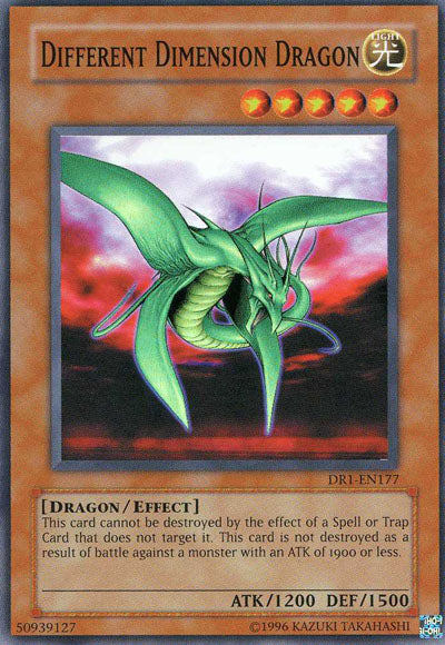 Different Dimension Dragon [DR1-EN177] Super Rare | Pegasus Games WI