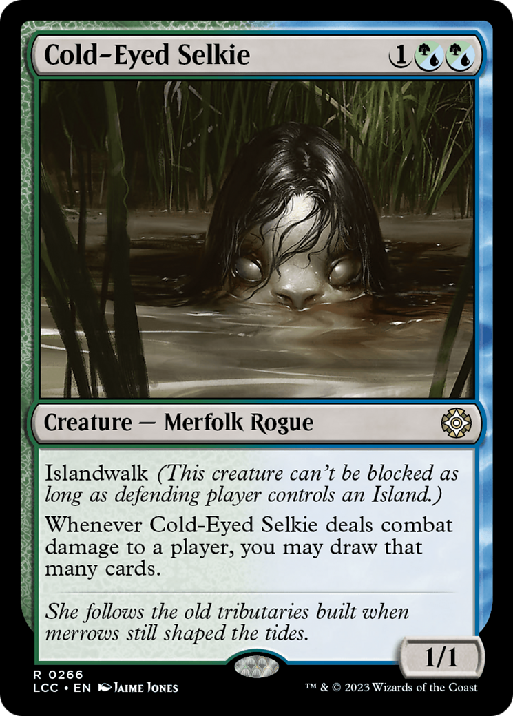 Cold-Eyed Selkie [The Lost Caverns of Ixalan Commander] | Pegasus Games WI