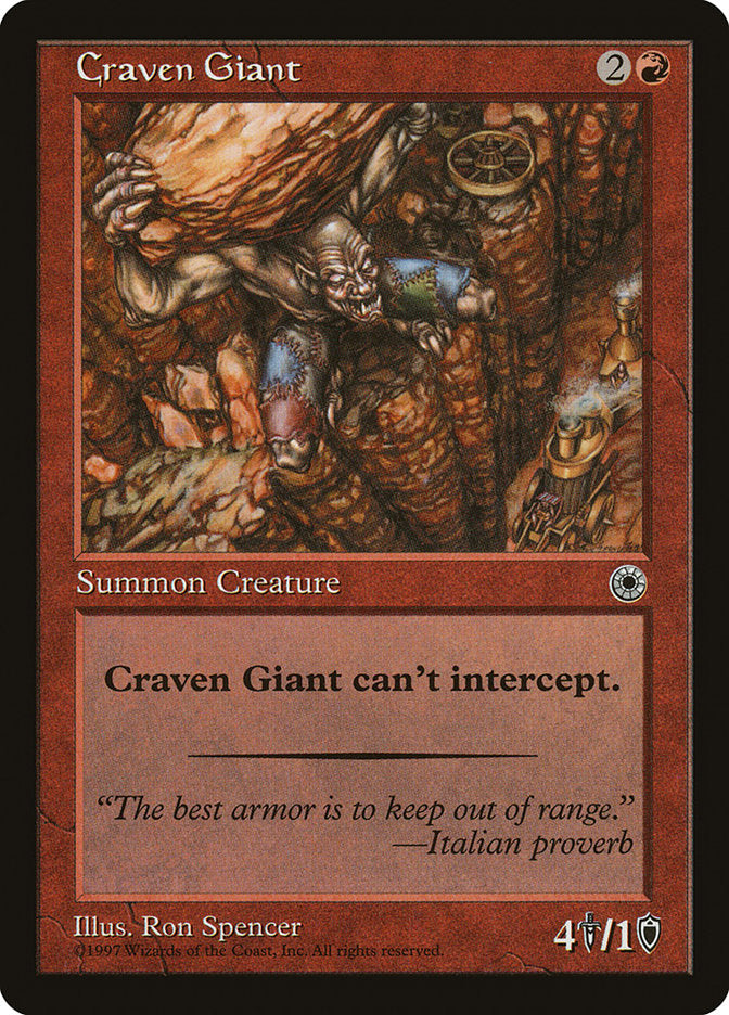 Craven Giant [Portal] | Pegasus Games WI