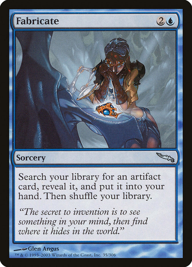 Fabricate [Mirrodin] | Pegasus Games WI