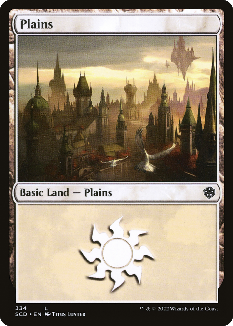 Plains (334) [Starter Commander Decks] | Pegasus Games WI