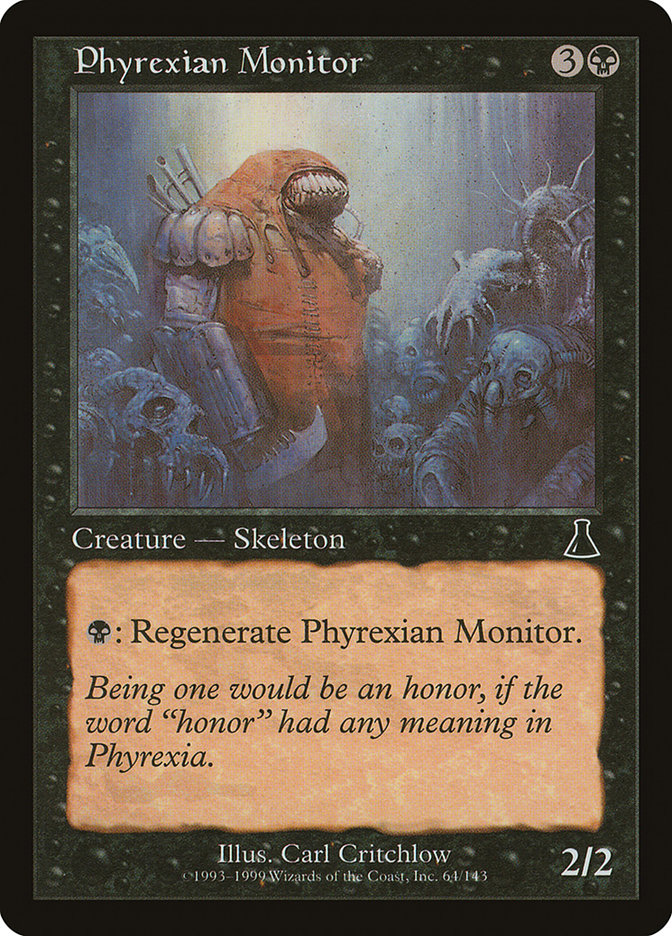 Phyrexian Monitor [Urza's Destiny] | Pegasus Games WI