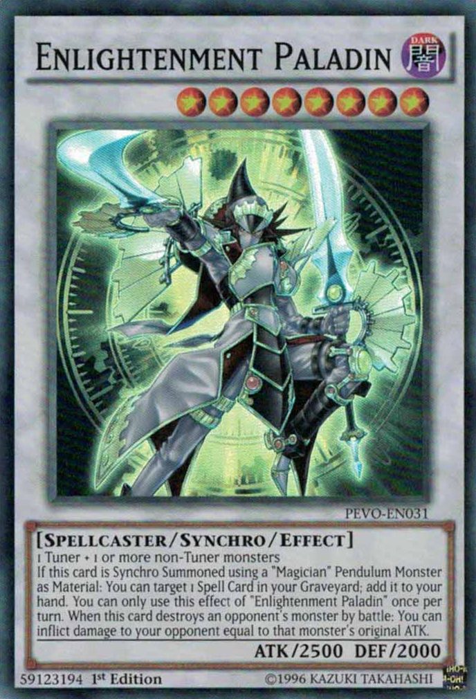 Enlightenment Paladin [PEVO-EN031] Super Rare | Pegasus Games WI