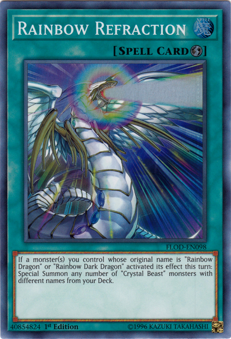 Rainbow Refraction [FLOD-EN098] Super Rare | Pegasus Games WI