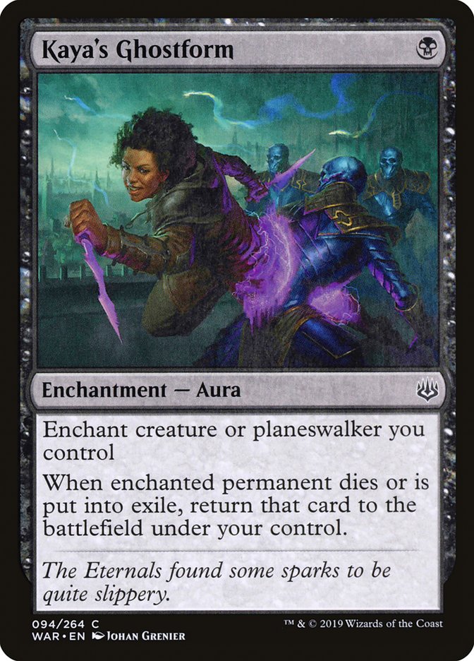 Kaya's Ghostform [War of the Spark] | Pegasus Games WI