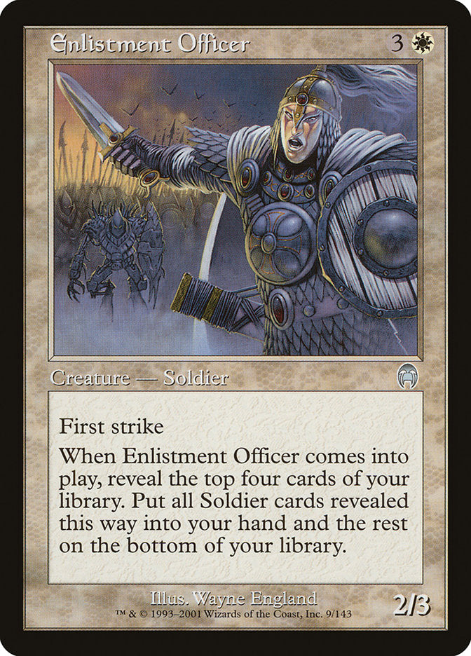 Enlistment Officer [Apocalypse] | Pegasus Games WI