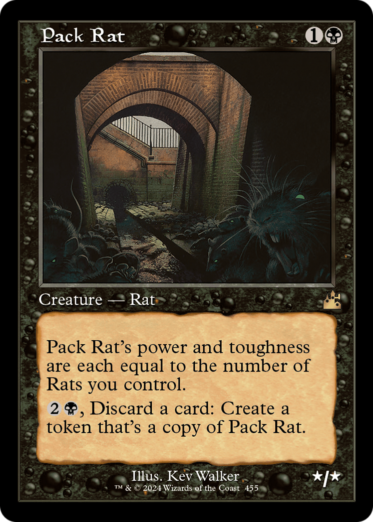 Pack Rat (Retro Frame) [Ravnica Remastered] | Pegasus Games WI