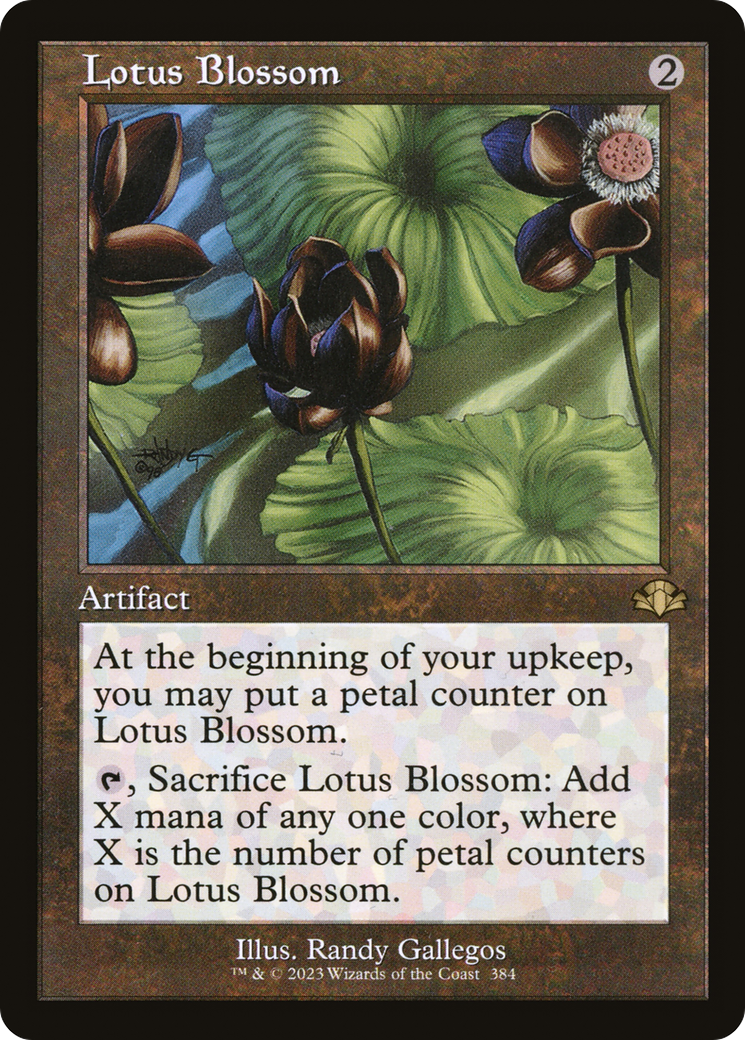 Lotus Blossom (Retro) [Dominaria Remastered] | Pegasus Games WI