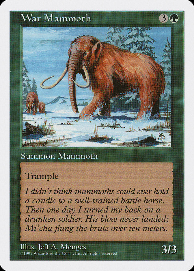War Mammoth [Fifth Edition] | Pegasus Games WI