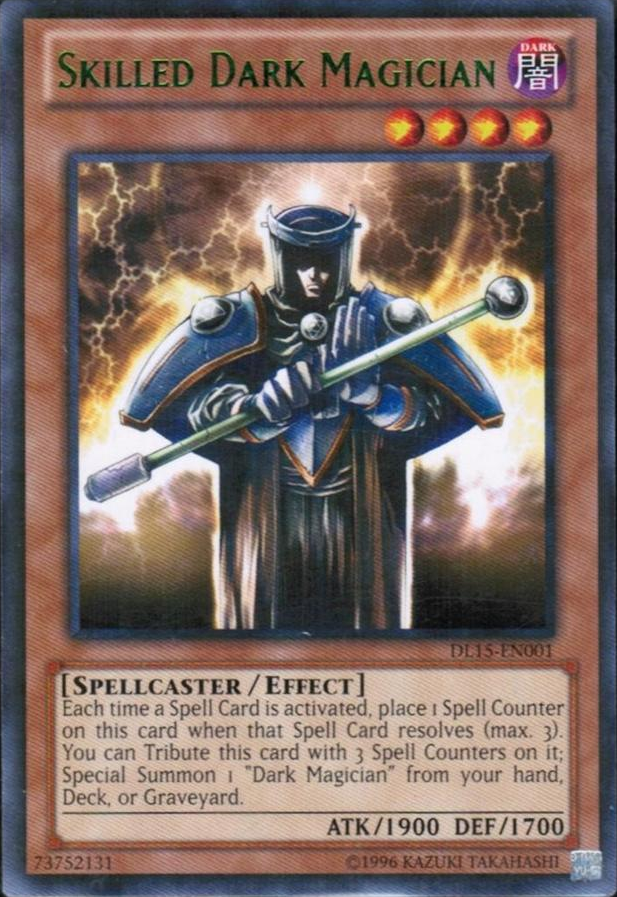 Skilled Dark Magician (Green) [DL15-EN001] Rare | Pegasus Games WI