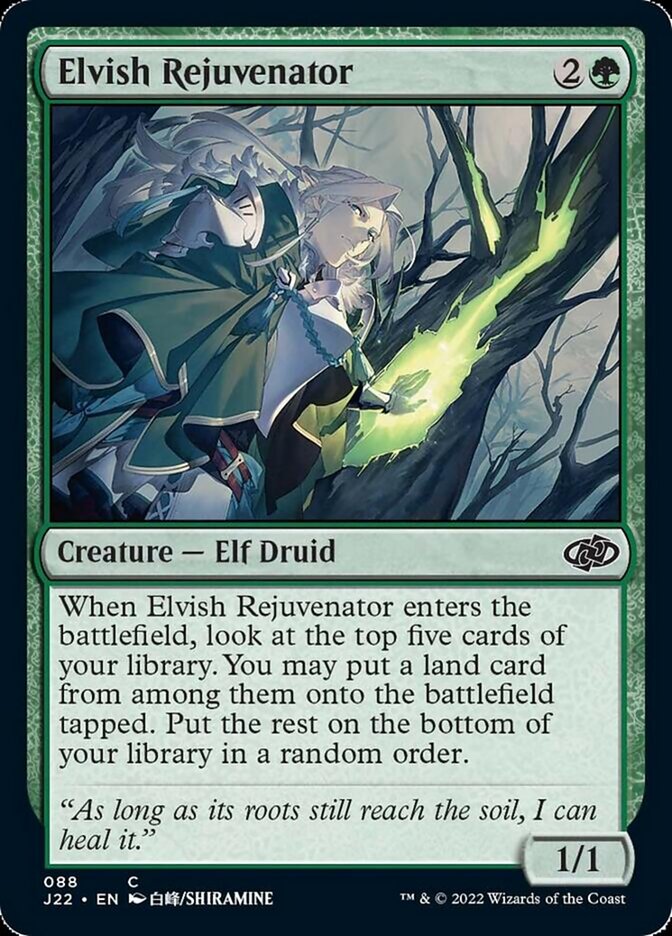 Elvish Rejuvenator [Jumpstart 2022] | Pegasus Games WI