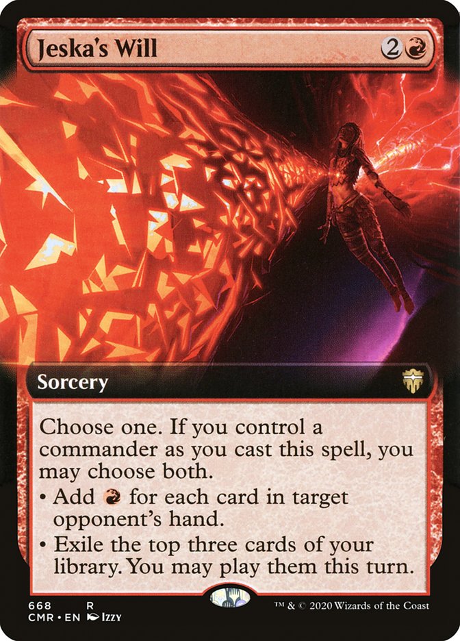 Jeska's Will (Extended Art) [Commander Legends] | Pegasus Games WI