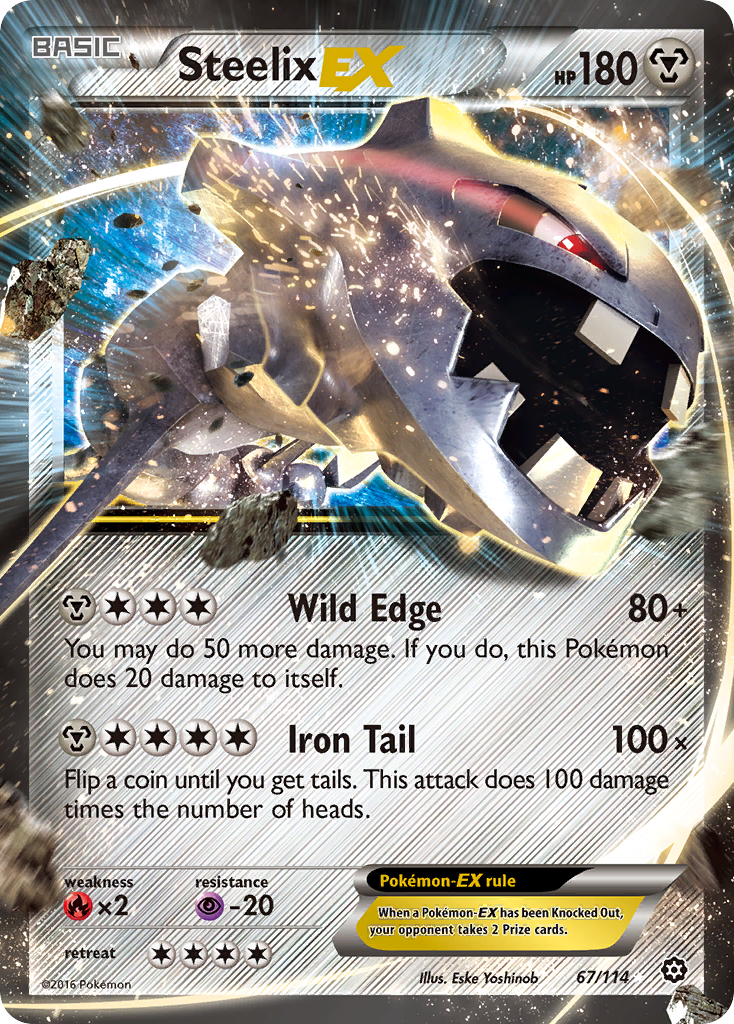 Steelix EX (67/114) [XY: Steam Siege] | Pegasus Games WI