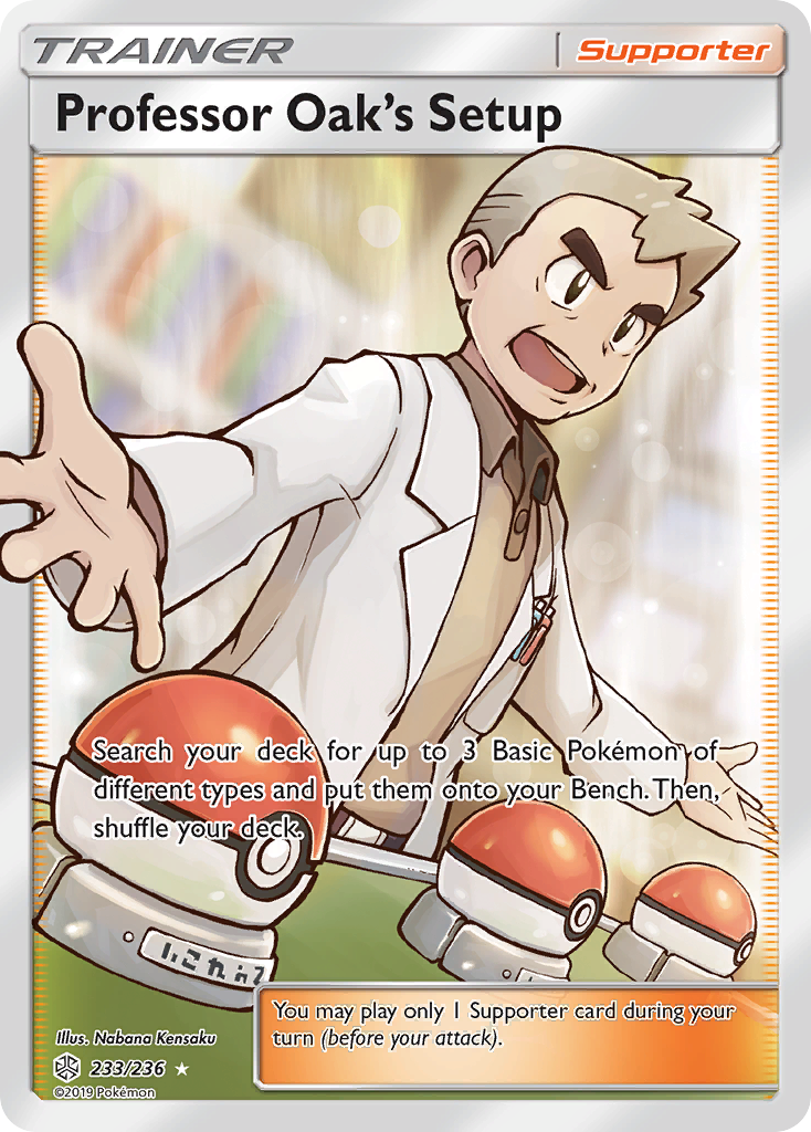 Professor Oak's Setup (233/236) [Sun & Moon: Cosmic Eclipse] | Pegasus Games WI