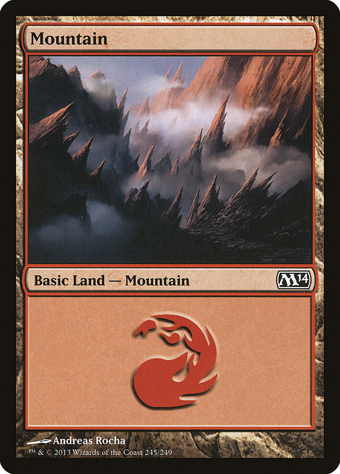 Mountain (245) [Magic 2014] | Pegasus Games WI