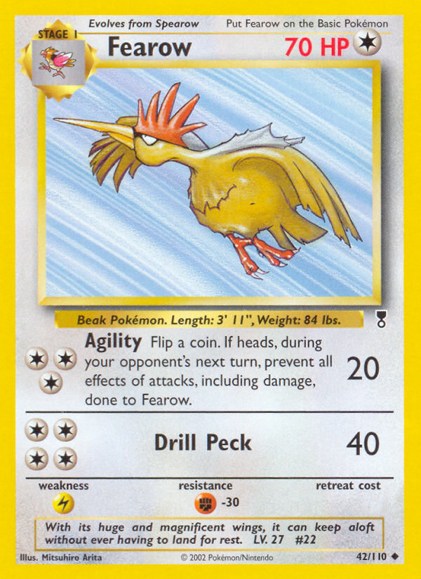 Fearow (42/110) [Legendary Collection] | Pegasus Games WI