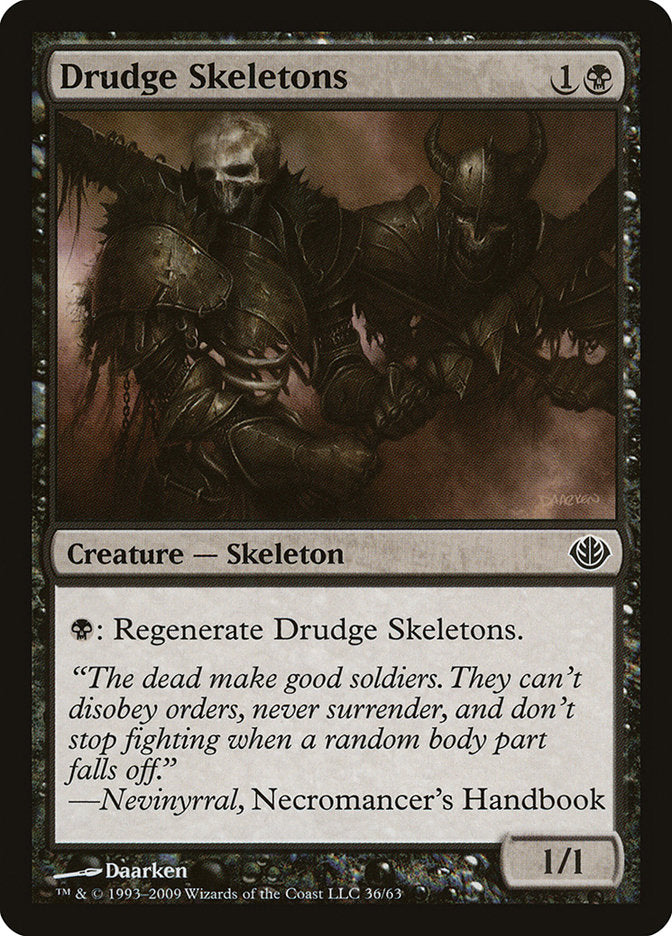 Drudge Skeletons [Duel Decks: Garruk vs. Liliana] | Pegasus Games WI