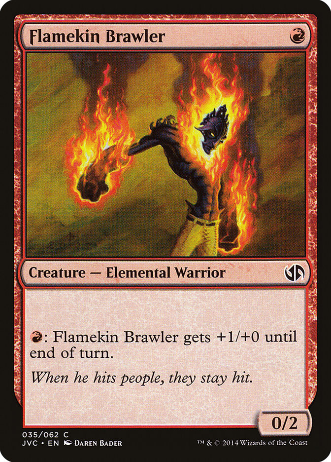 Flamekin Brawler [Duel Decks Anthology] | Pegasus Games WI