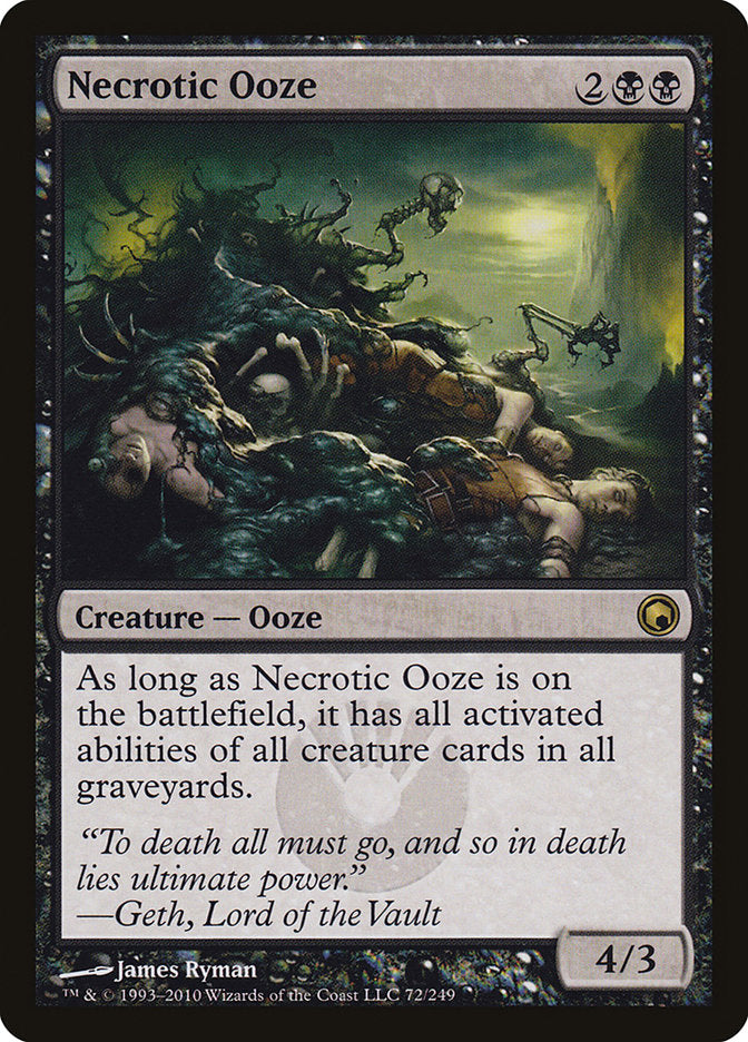 Necrotic Ooze [Scars of Mirrodin] | Pegasus Games WI