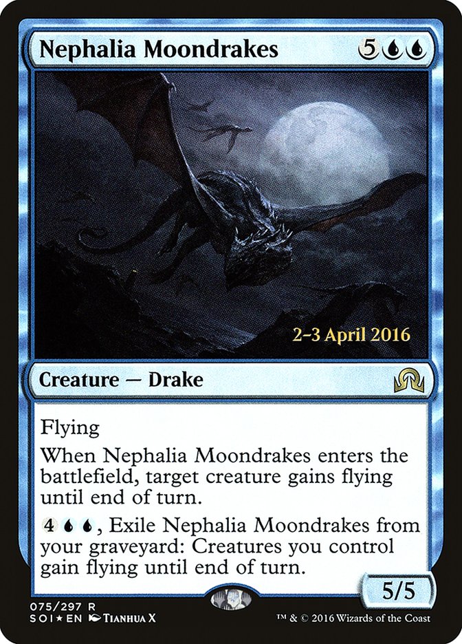 Nephalia Moondrakes [Shadows over Innistrad Prerelease Promos] | Pegasus Games WI