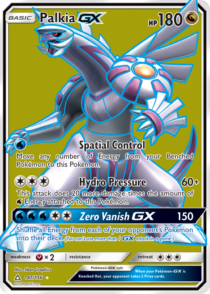 Palkia GX (147/156) [Sun & Moon: Ultra Prism] | Pegasus Games WI
