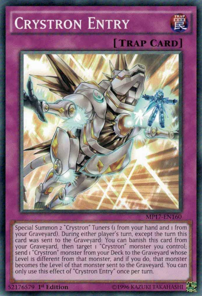 Crystron Entry [MP17-EN160] Common | Pegasus Games WI