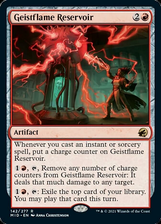 Geistflame Reservoir [Innistrad: Midnight Hunt] | Pegasus Games WI