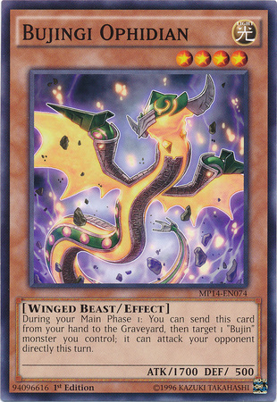 Bujingi Ophidian [MP14-EN074] Common | Pegasus Games WI