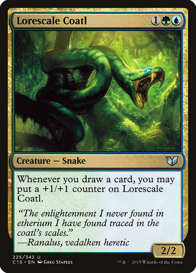 Lorescale Coatl [Commander 2015] | Pegasus Games WI