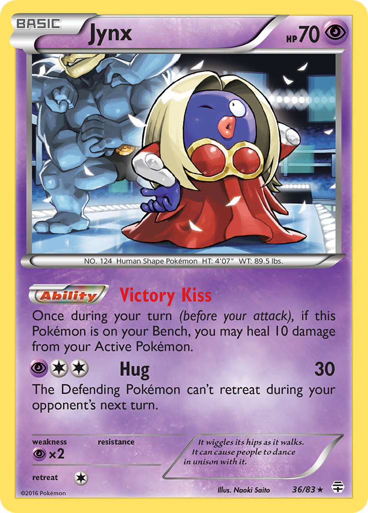 Jynx (36/83) [XY: Generations] | Pegasus Games WI