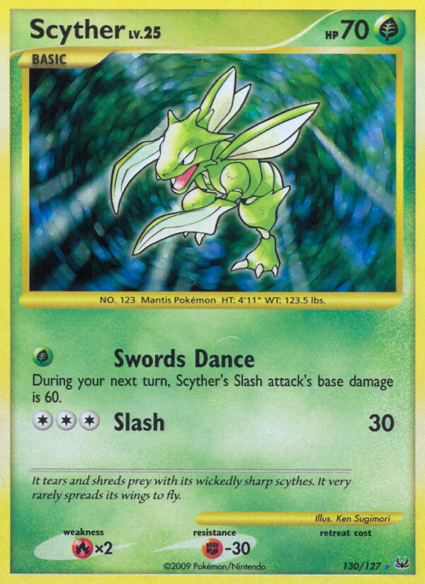 Scyther (130/127) [Platinum: Base Set] | Pegasus Games WI