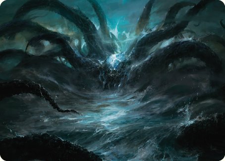 The Watcher in the Water Art Card [The Lord of the Rings: Tales of Middle-earth Art Series] | Pegasus Games WI
