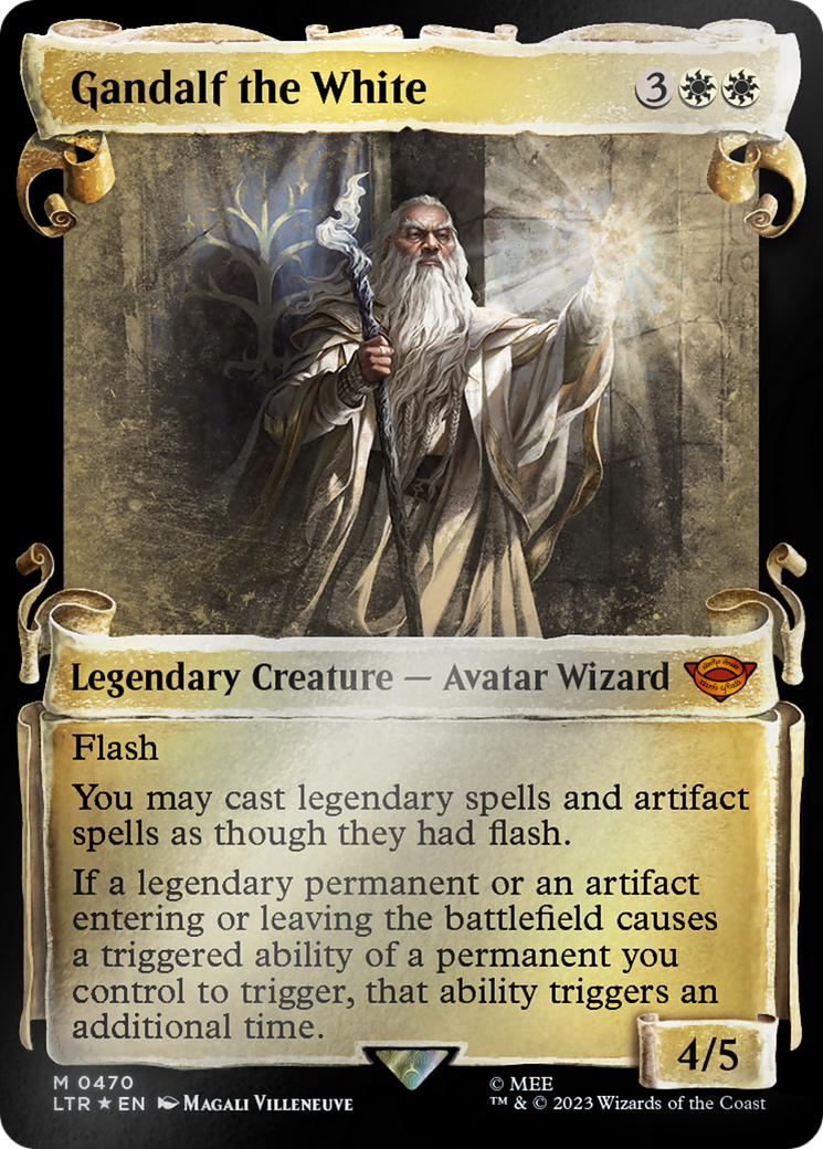 Gandalf the White [The Lord of the Rings: Tales of Middle-Earth Showcase Scrolls] | Pegasus Games WI