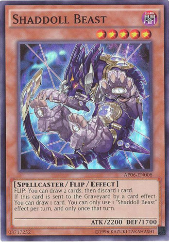 Shaddoll Beast [AP06-EN008] Super Rare | Pegasus Games WI