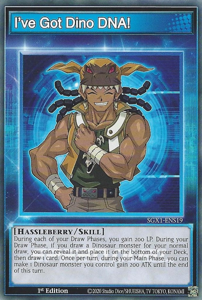 I've Got Dino DNA! [SGX1-ENS19] Common | Pegasus Games WI