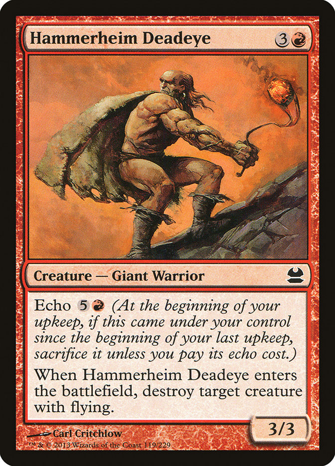 Hammerheim Deadeye [Modern Masters] | Pegasus Games WI