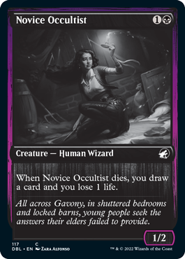 Novice Occultist [Innistrad: Double Feature] | Pegasus Games WI