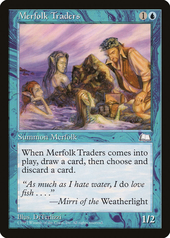 Merfolk Traders [Weatherlight] | Pegasus Games WI