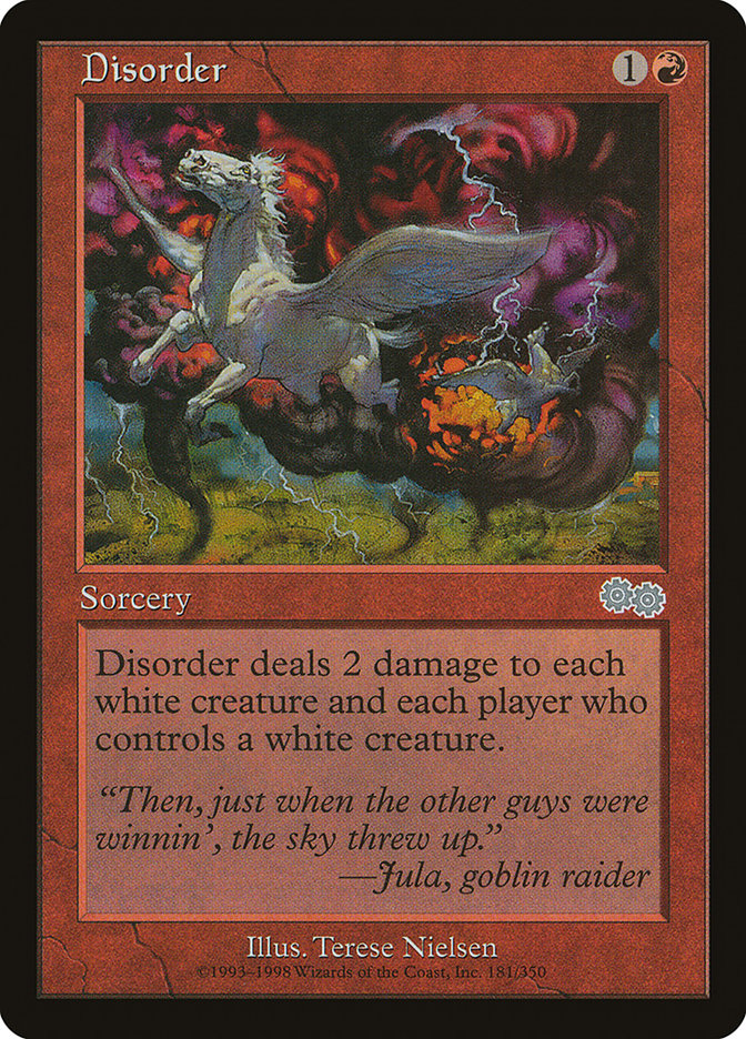 Disorder [Urza's Saga] | Pegasus Games WI