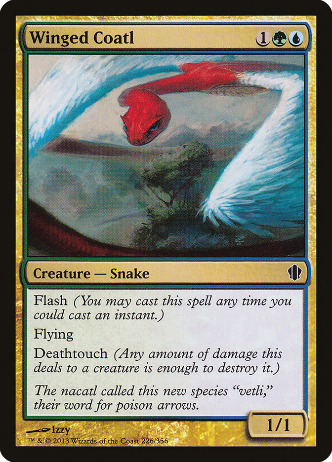 Winged Coatl [Commander 2013] | Pegasus Games WI