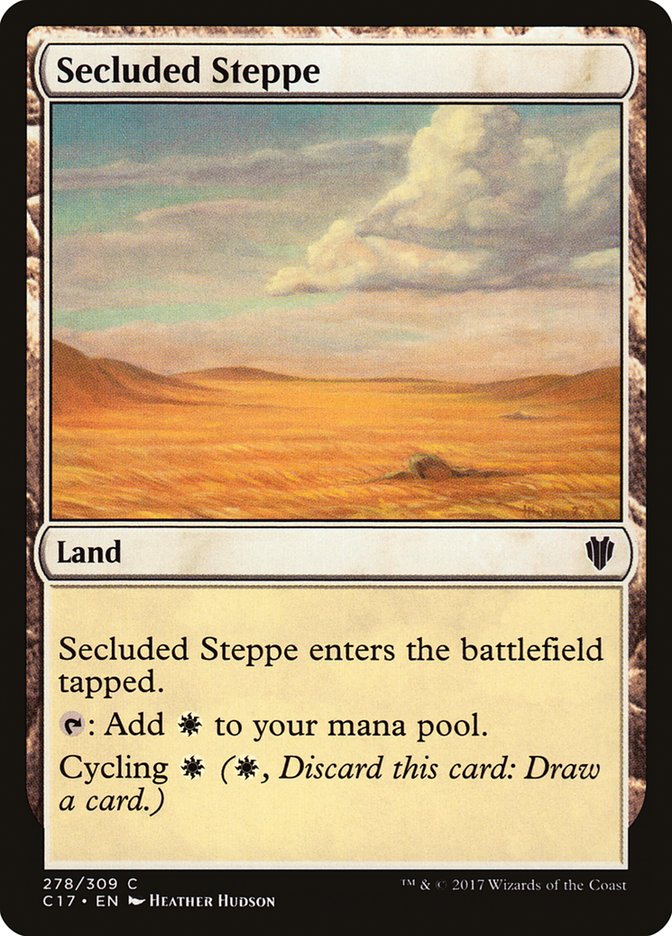 Secluded Steppe [Commander 2017] | Pegasus Games WI