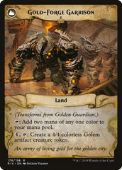 Golden Guardian // Gold-Forge Garrison [Rivals of Ixalan] | Pegasus Games WI